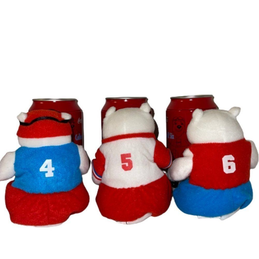 🆕Vintage Coca Cola Plush Polar Bears 2004 - Picture 4 of 8
